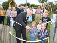 A team effort for the creation of Lamerton's new play park