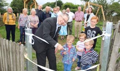 A team effort for the creation of Lamerton's new play park