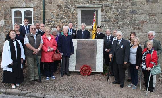 Solemn service to dedicate new Sampford Courtenay war memorial