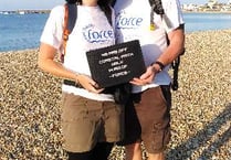 Charity trek for FORCE by Okehampton couple