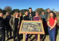Playing field 'bog' in Crapstone has been turned into a conservation area