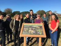Playing field 'bog' in Crapstone has been turned into a conservation area