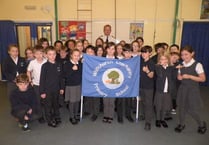 Whitchurch Primary School flag about to get a lot cooler — in Antarctica!