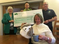 Knitting tea cosies in Belstone raising money for Children's Hospice South West