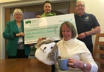 Knitting tea cosies in Belstone raising money for Children's Hospice South West