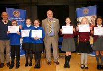 Tavistock school teams compete in Rotary Youth Speaks competition