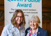 Okehampton's Emily achieves highest award in girl guiding