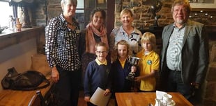 Okehampton Rotary Club judges school gardens