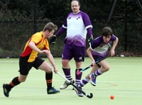 Oke A men go down pressing against Caradon