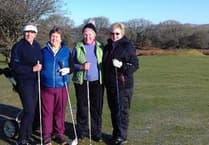 Tavistock golfers out to play in four ball and medal