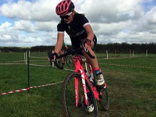 Cyclo-cross Rosie achieves her goal