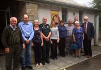 Training course for Meldon Village Hall's defibrillator