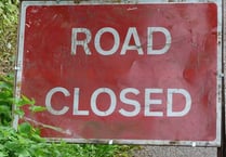 Overnight closure of A3124 near Winkleigh next week