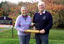 Ladies batter men in rolling pin challenge