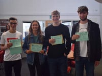 Excellent achievements for youngsters at Callington College