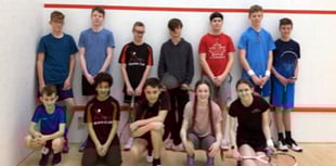 Town squash tournament is big success