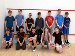 Town squash tournament is big success