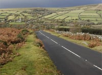 Section of moor road closed for two weeks