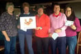 Ladies on turkey trot men in Stableford