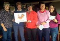 Ladies on turkey trot men in Stableford