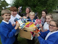 Bere Alston Primary School does its bit for the environment