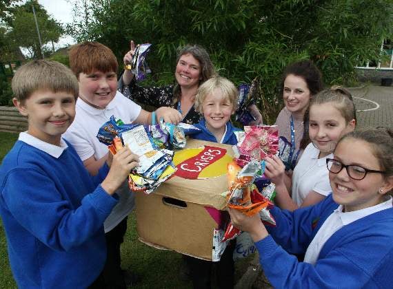 Bere Alston Primary School does its bit for the environment