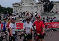 Lifton riders complete the Prudential Ride London-Surrey 100