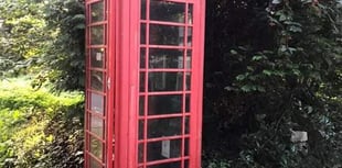 New use for phone box in Crapstone