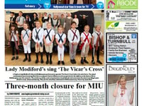 The big stories in today's Tavistock Times