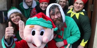 An elf welcome in town