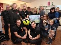 Raffle raises funds for Tavistock's fire station