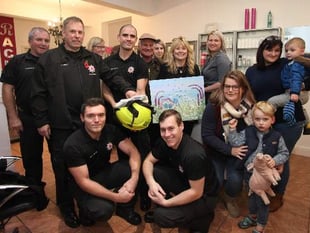 Raffle raises funds for Tavistock's fire station