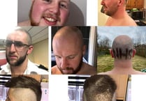 Hair-raising effort by rugby club lads