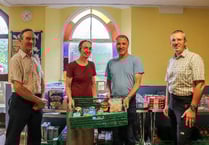 Okehampton Foodbank heroes to hand over the mantle