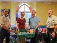 Okehampton Foodbank heroes to hand over the mantle