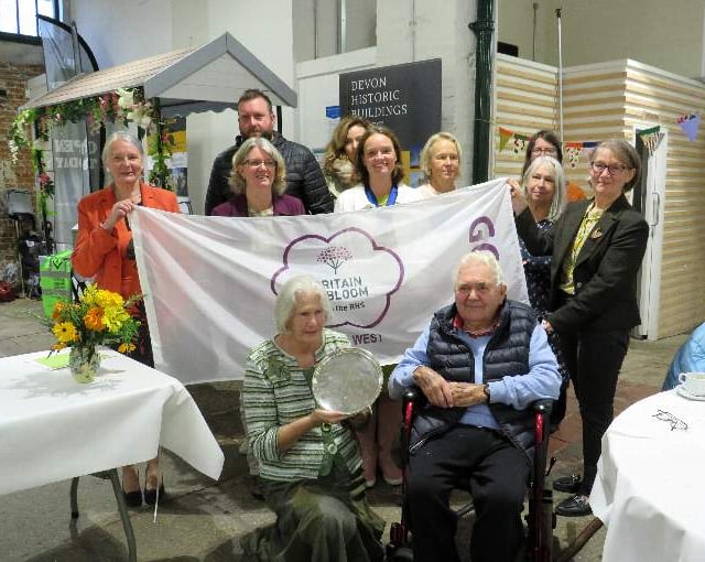 Tavistock celebrates its best ever Britain in Bloom result