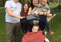 Yelverton family aim to raise £30,000 to help give their little miracle Rebekah a safe haven