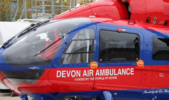 Supporters are thanked as Devon Air Ambulance introduces new helicopter into service today