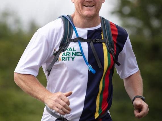Baz runs 80 miles to help marines