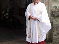 Vicar Chris bids farewell to Tavistock