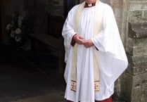 Vicar Chris bids farewell to Tavistock