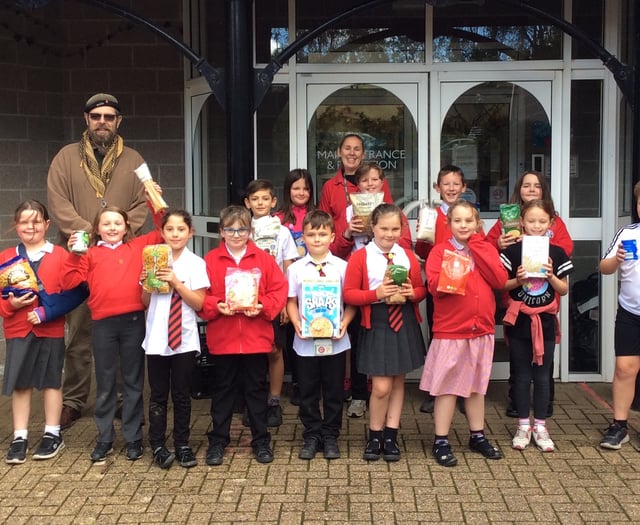 Harvest bounty for town foodbank