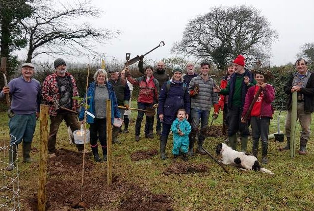 Twenty-one trees mark 21 years of existence for Tavy and Tamar group