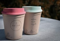 Buy someone a coffee and a cup and make them smile
