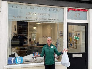 Morrisons spreads the love in Tavistock with random acts of kindness