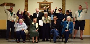 Scouting's highest accolade for leader is a first for Tavistock