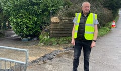 Call for action to stop flooding to homes on the A388 between Kelly Bray and Callington
