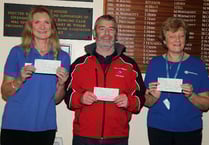 Okehampton bowling club gives to good causes