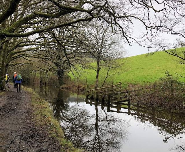 Okehampton Rambling Club reports 'second worst walk' of past 12 months as heavens open