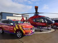 Devon Air Ambulance notches up record 1,900 callouts in a year